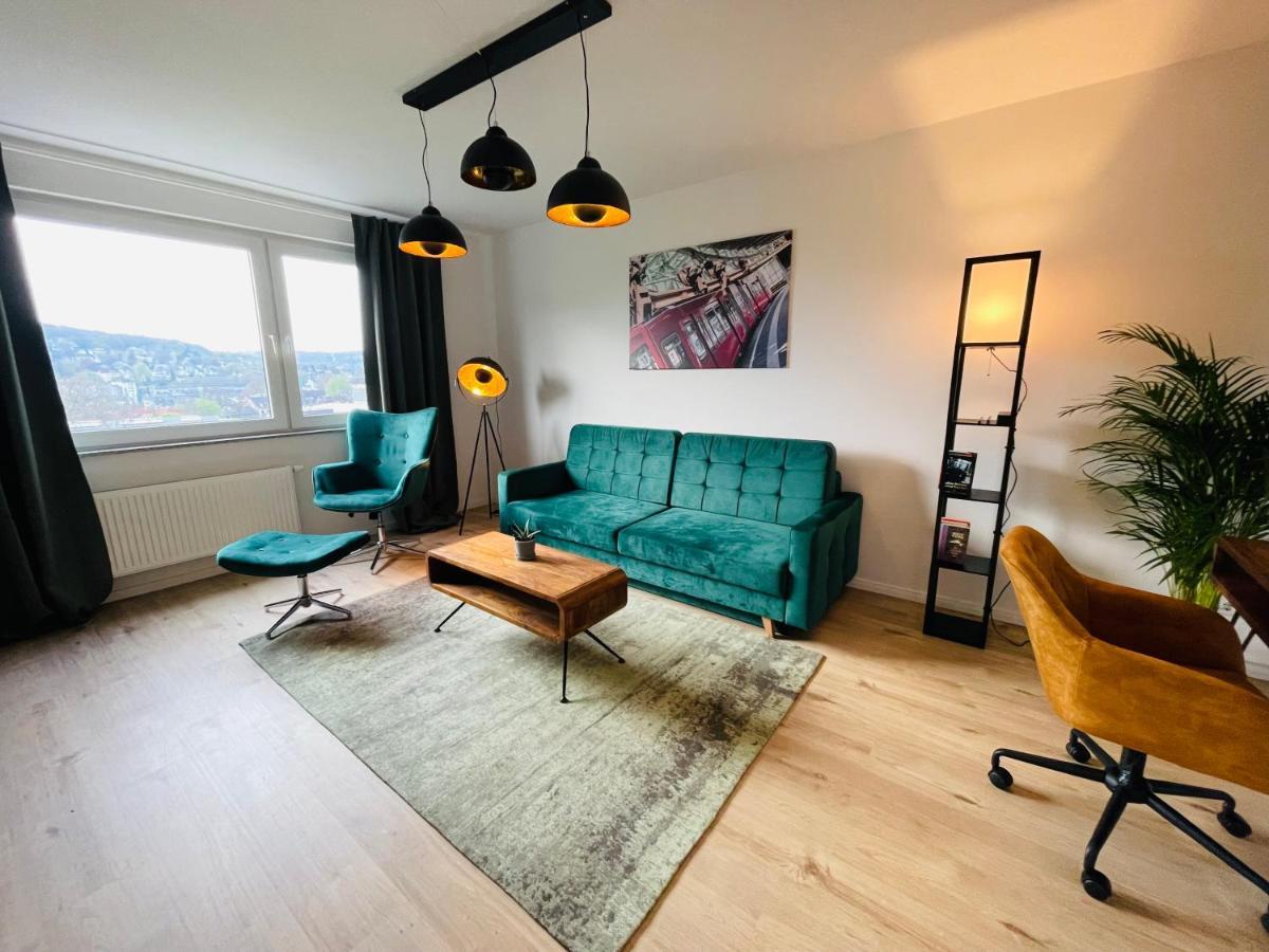 Modern * Zentral * Netflix * Arbeitsplatz Apartment Wuppertal Bagian luar foto
